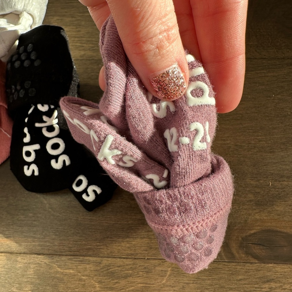Squid Socks Bundle of 8 pairs size 12-24 months
